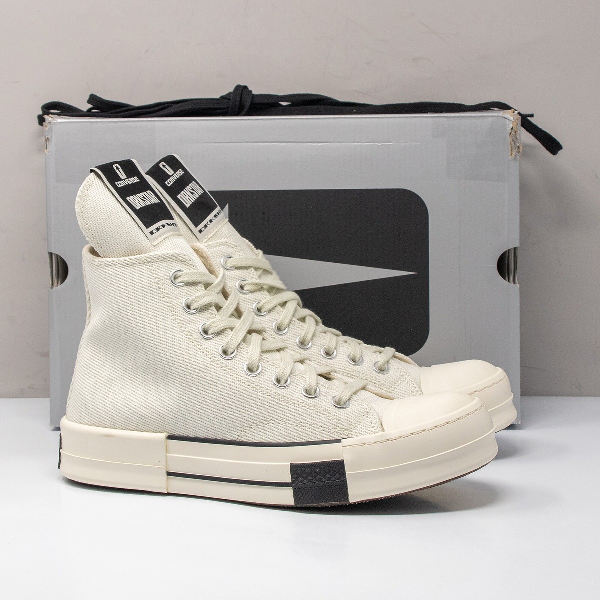 Converse Rick Owens x DRKSHDW DRKSTAR Chuck 70 High Lily, Men's 7
