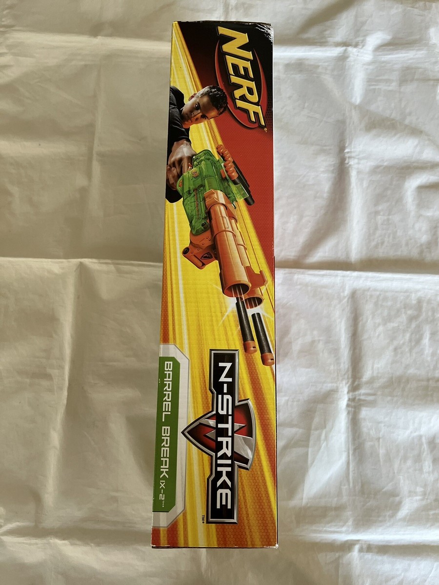 New Hasbro NERF N-Strike Barrel Break IX-2 Removable AMMO Rail