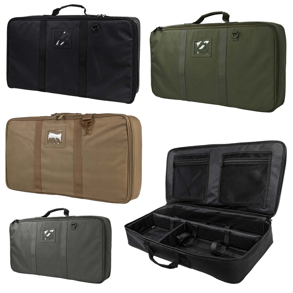 NcSTAR 2947 Discreet Rifle Takedown Case Hunting Shooting