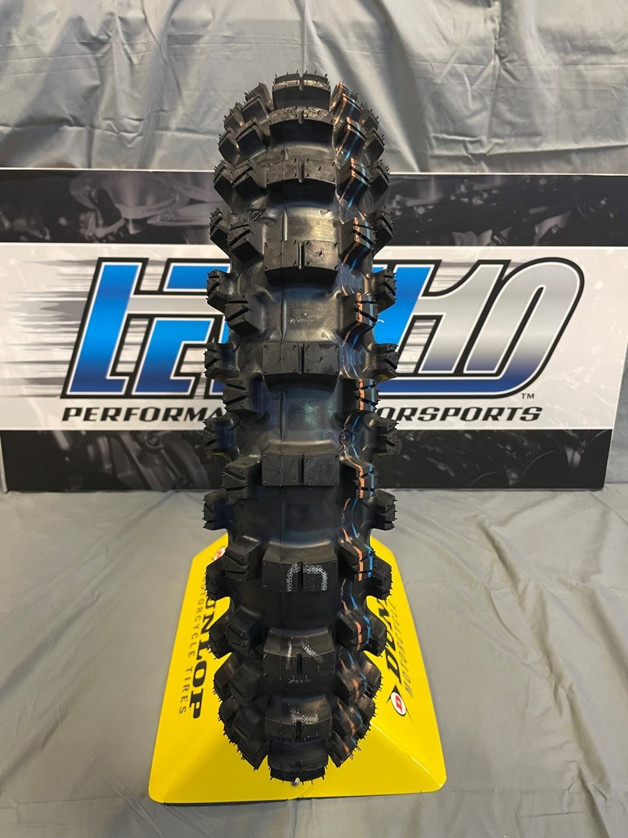 DUNLOP TIRE SET - Geomax MX34 - Front 80/100-21 & Rear - 100/90-19