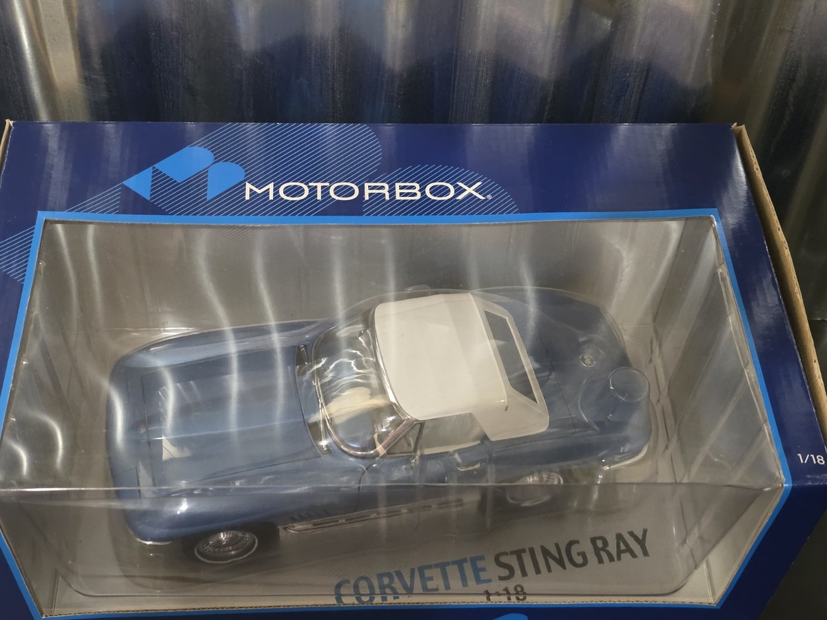 Exoto Motorbox 1967 Chevrolet Corvette Stingray L79 327 Blue 1:18