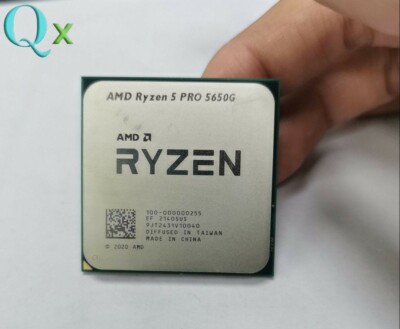 AMD RYZEN 5 PRO 5650G AM4 CPU Processor r5 5650g 6-Core/12T 3.9GHz