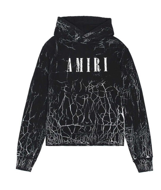 AMIRI Cracked Dye Core Logo Hoody Size XL GENUINE RRP £970 #R2 | eBay