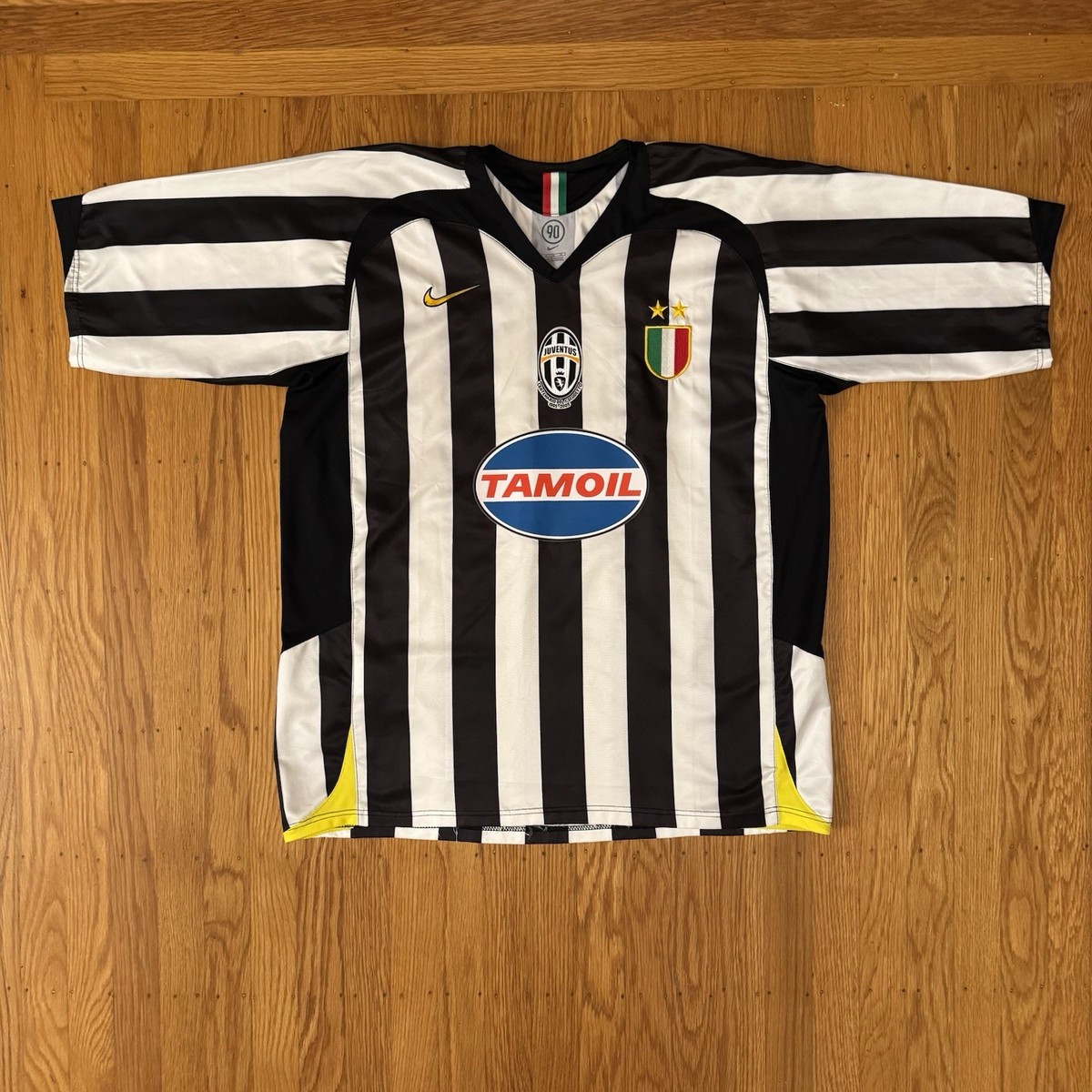 Juventus FC 2005 2006 Nike Football Soccer Jersey Shirt Centenary