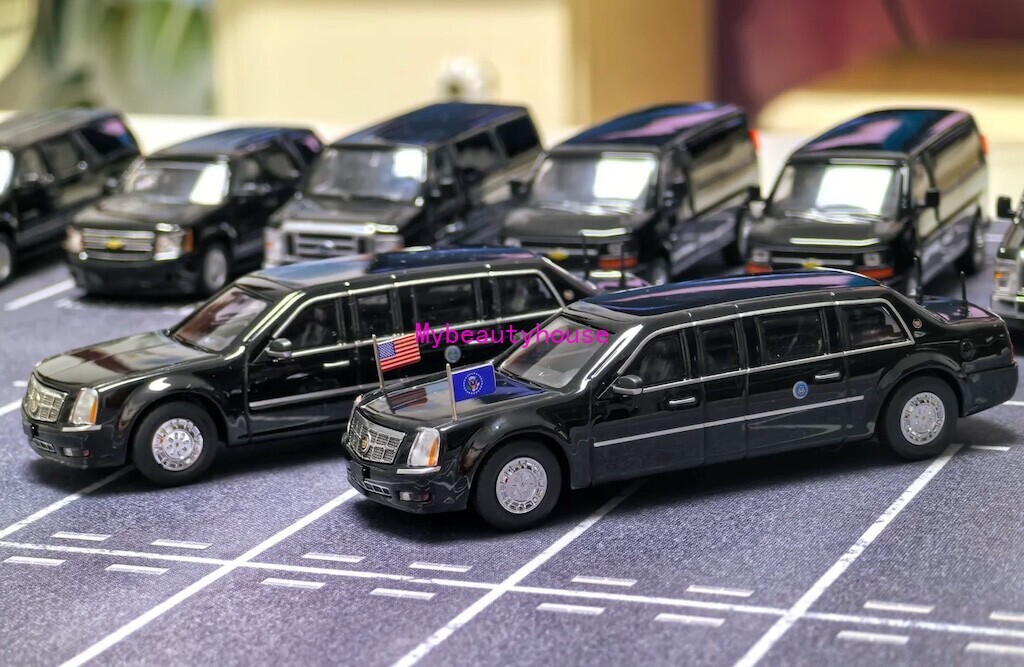 596 1:64 HEC President Beast Tahoe Suburban Express Set Model
