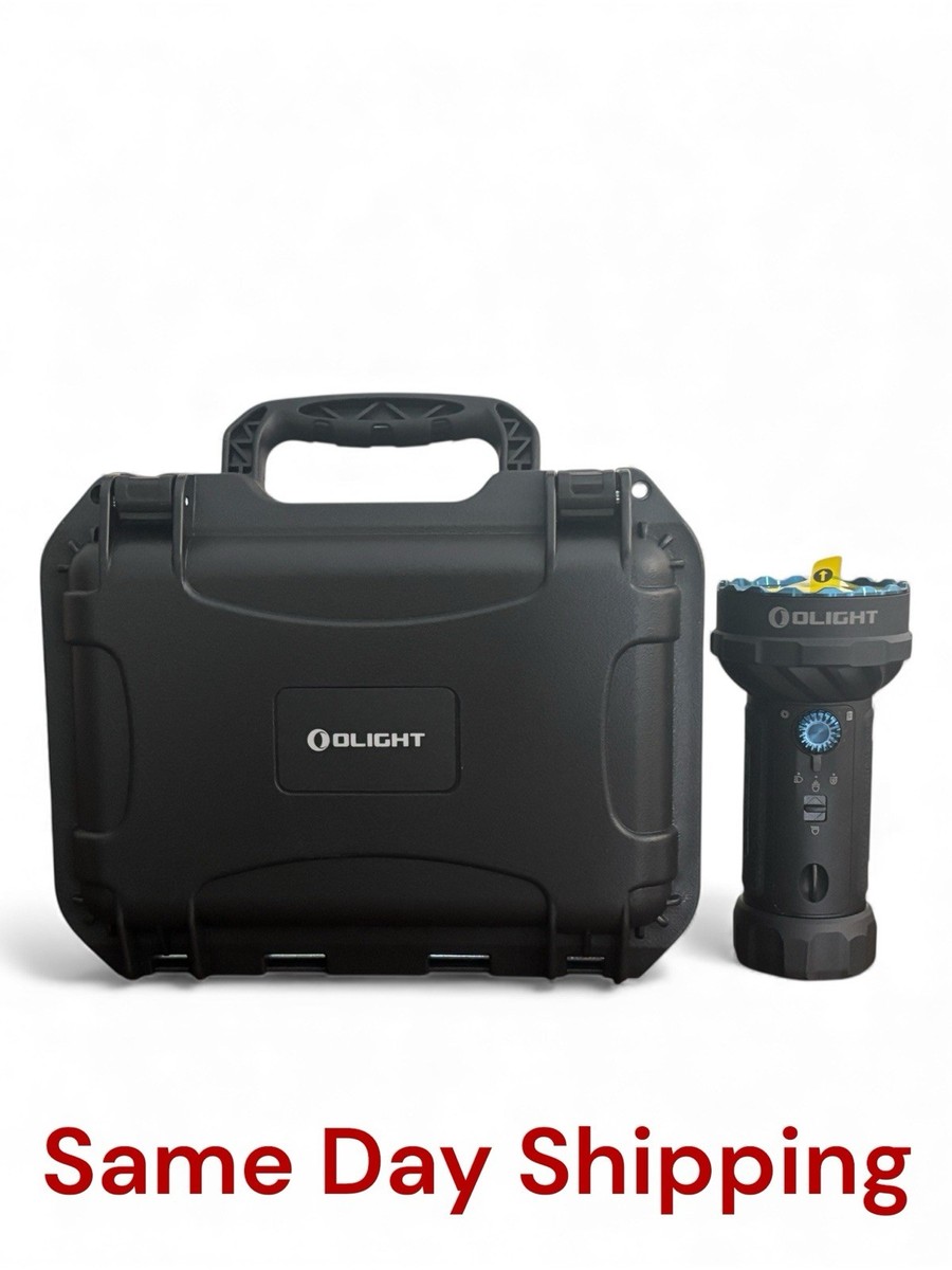 Olight Marauder Mini 2 10000 Lumens 750 Meters Flashlight Black