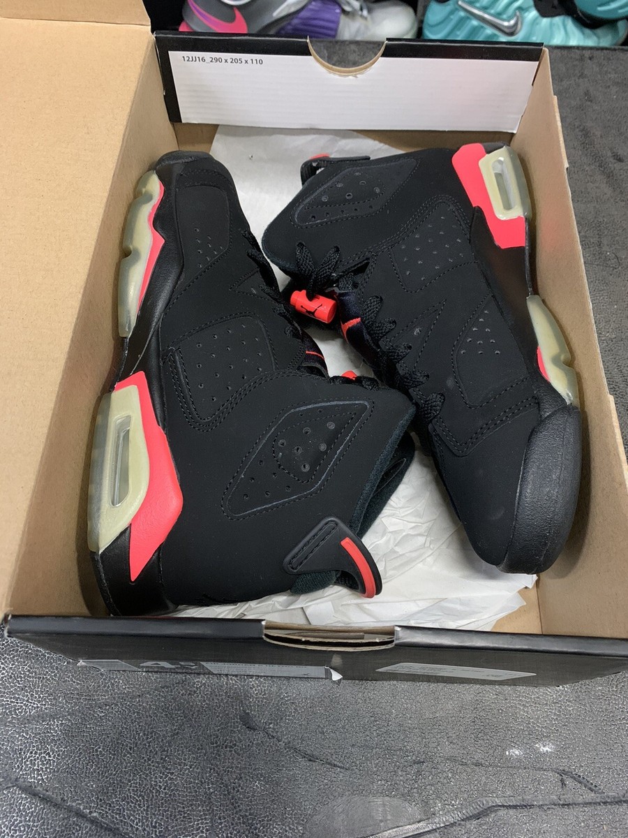 Air Jordan 6 Black Infrared Size 4.5 | eBay