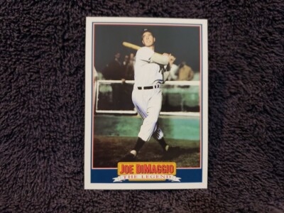 RARE 1992 Score #5 of 5 Joe DiMaggio The Legend Card, New York
