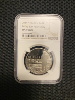 2024 Netherland D-Day 80th Anniversary NGC MS 69 DPL | eBay