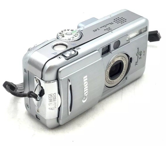 Canon PowerShot S45 4MP Digital Camera w/ 3x Optical Zoom (No