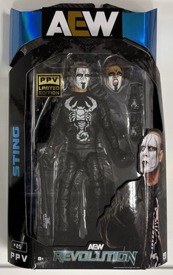2025 AEW Revolution PPV #05 STING Action Figure Limited Edition