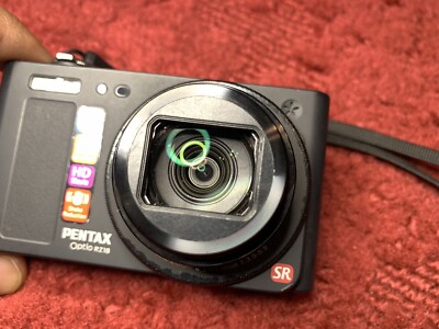 PENTAX Pentax Optio RZ18 16.0MP Digital Camera - Black Tested