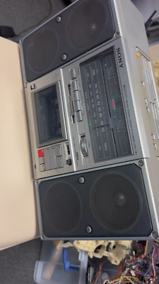 SONY CFS-F40 Stereo Radio Cassette Recorder working | eBay