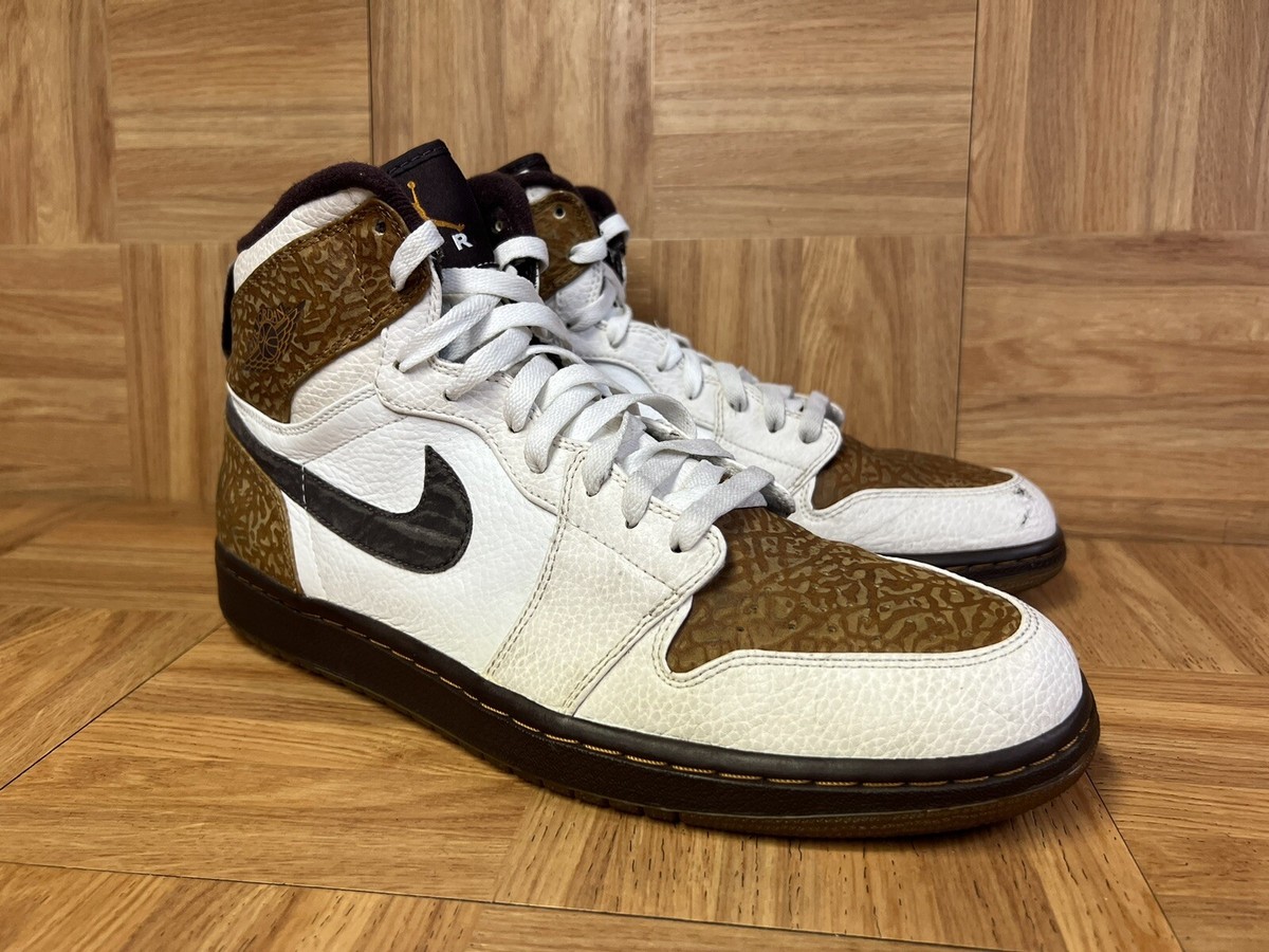 RARE🔥 Nike Air Jordan Retro 1 High Madeira Ginger 2009 Sz 13