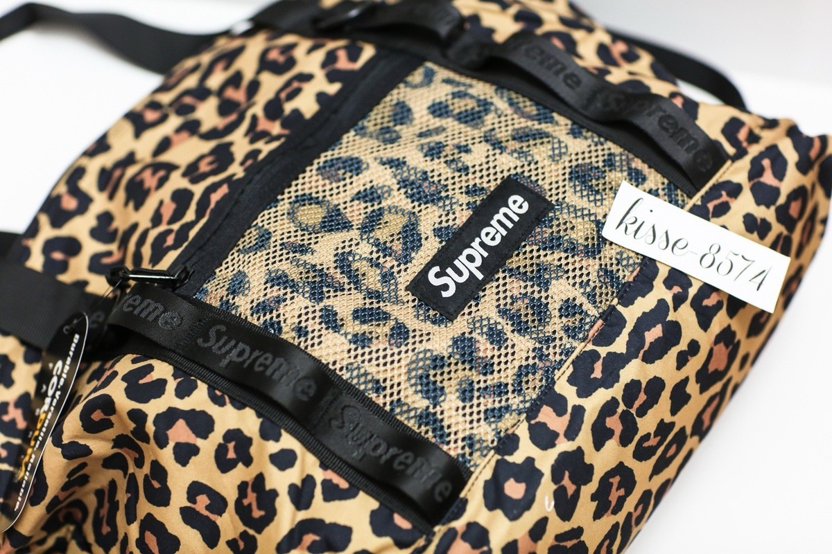 Supreme FW20 Cordura Zip Tote Leopard Camo Rare | eBay