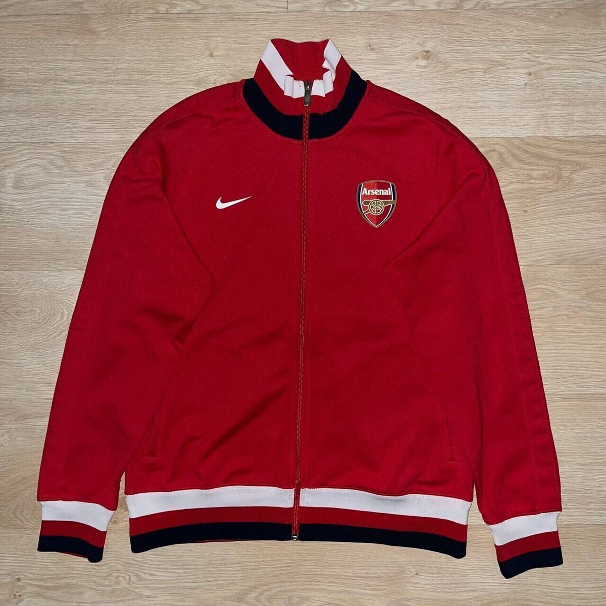 ARSENAL NIKE 2012/2013 FOOTBALL TRAINING ANTHEM JACKET SIZE L