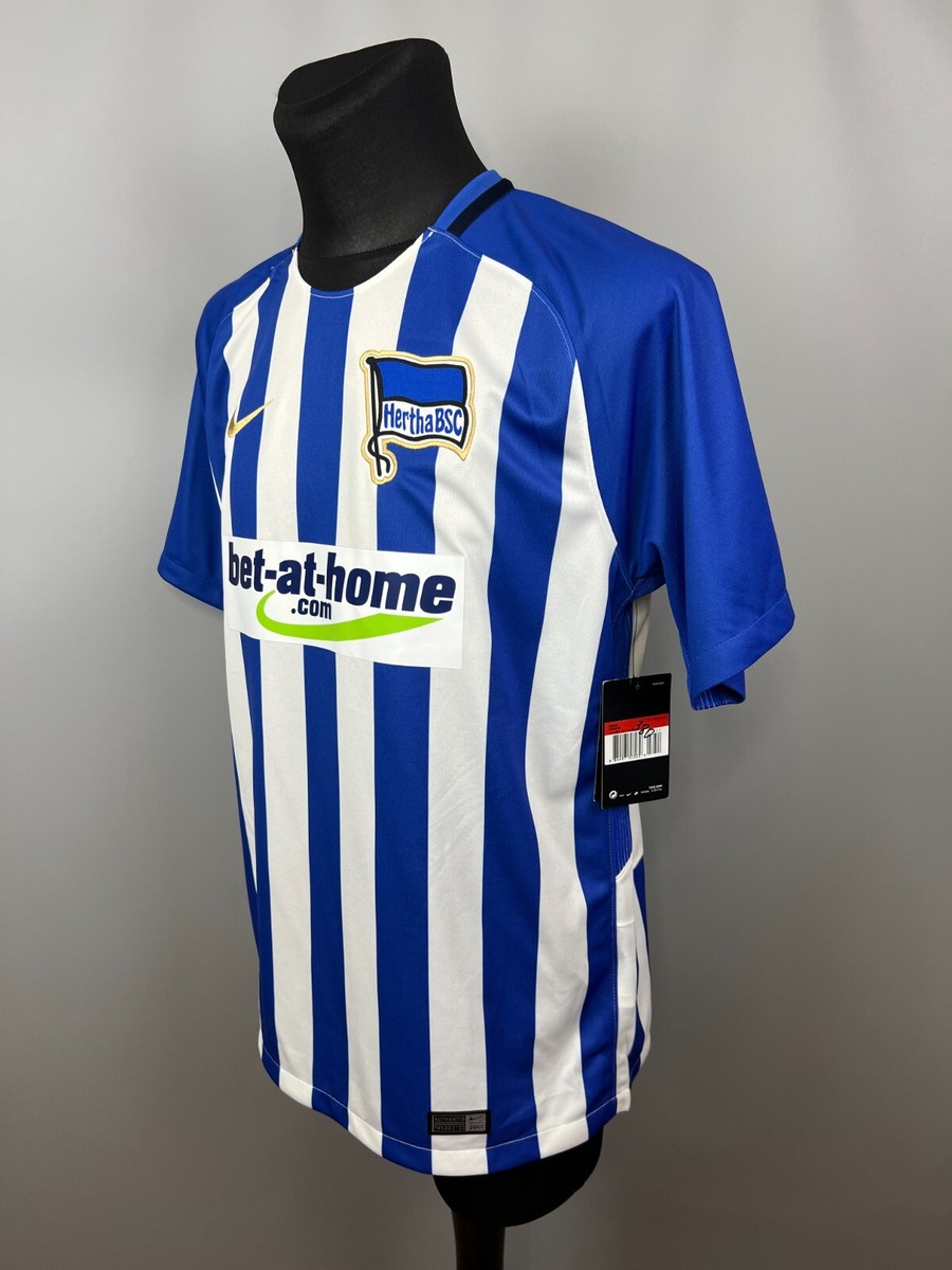 HERTHA 2017 2018 HOME SHIRT FOOTBALL SOCCER JERSEY NIKE 854356-481