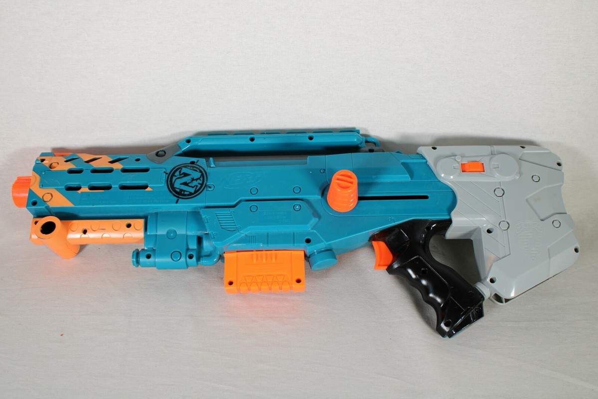 RARE Nerf Longshot CS-6 Sniper Rifle Z Dart Blaster Gun with