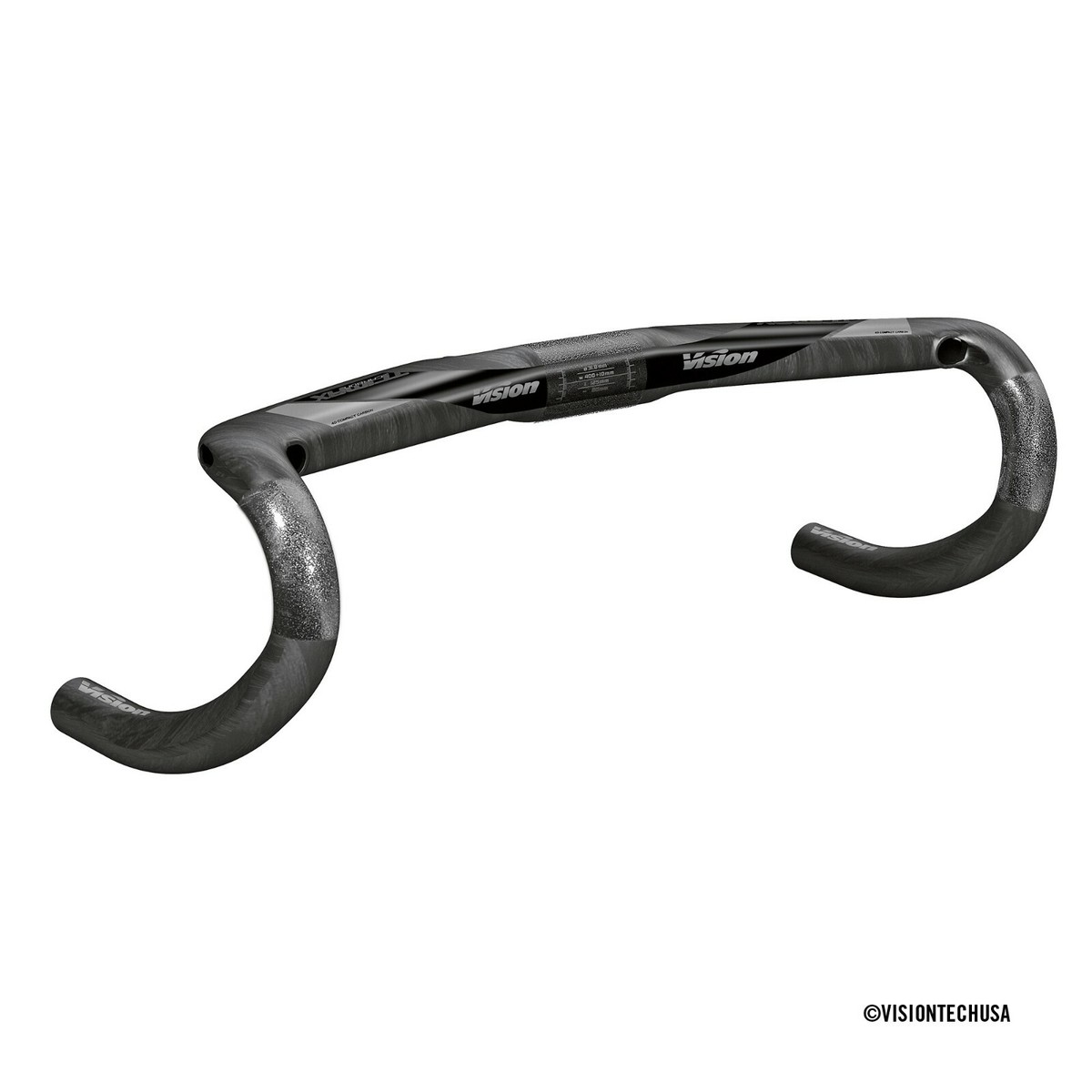 VISION Trimax Carbon Aero road drop flat carbon bicycle handlebar