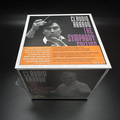 Claudio Abbado Symphony Edition [Deutsche Gramophone DG 41 CD Box