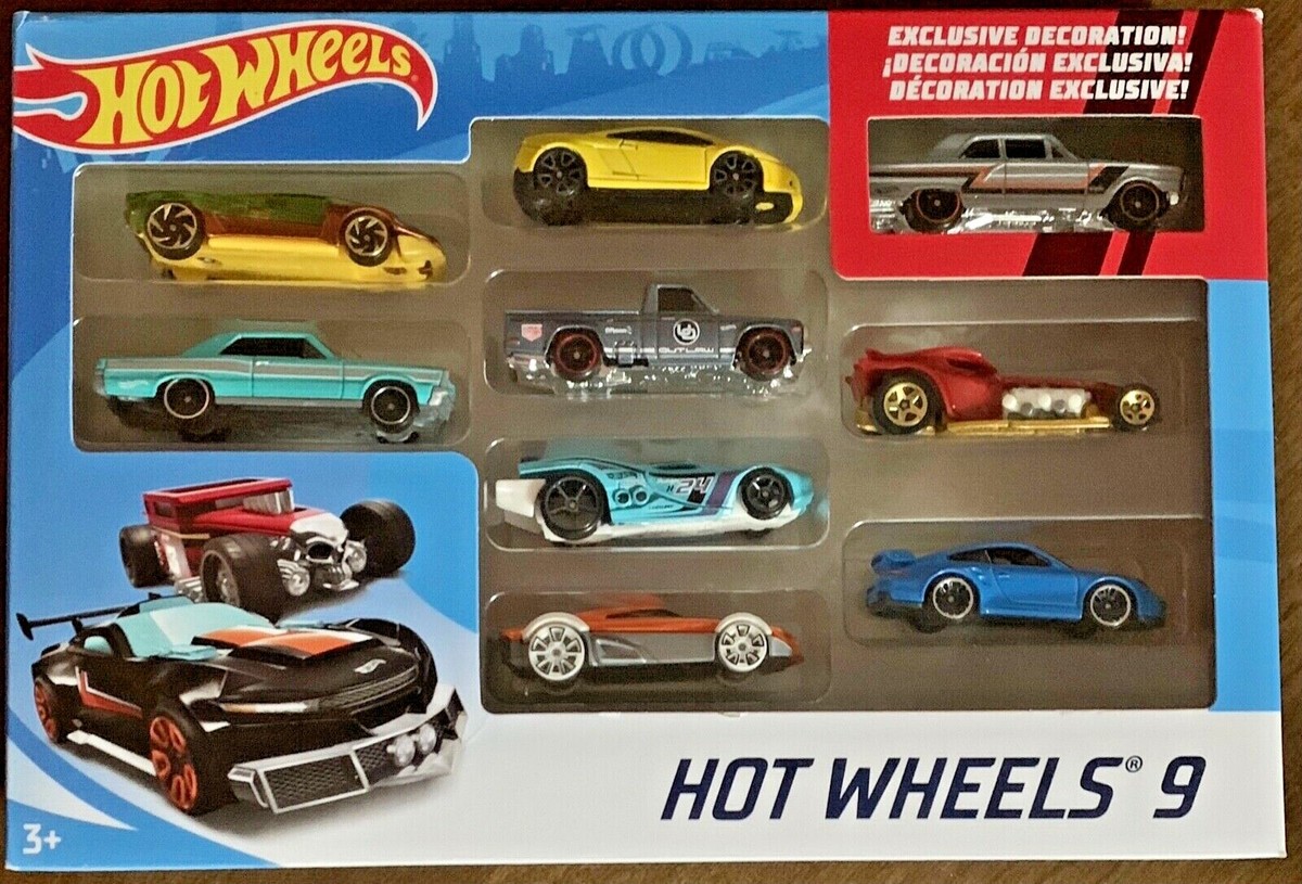 Hot Wheels ミニカーセット 複数 Hot Wheels 2021 9 Car Gift Pack w