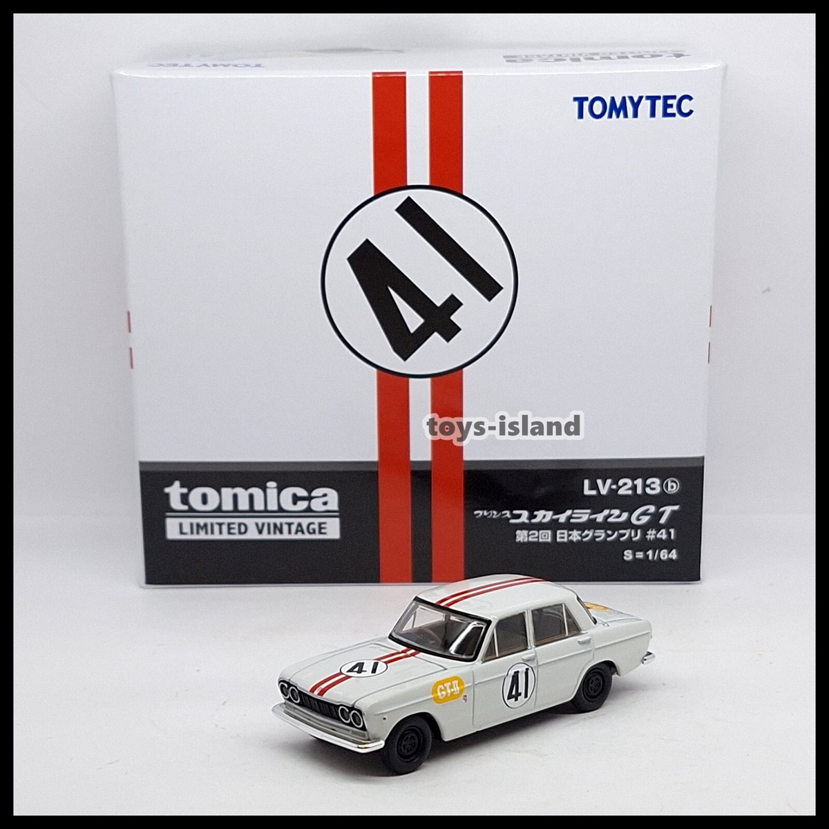 Tomica Limited Vintage LV-213b NISSAN Prince Skyline GT 41 1/64