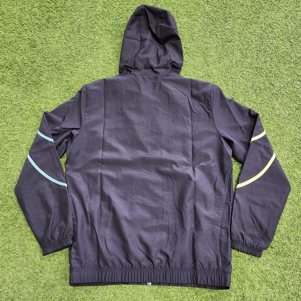 Puma Manchester City Pre-Match Woven Jacket New Navy-Yellow Glow