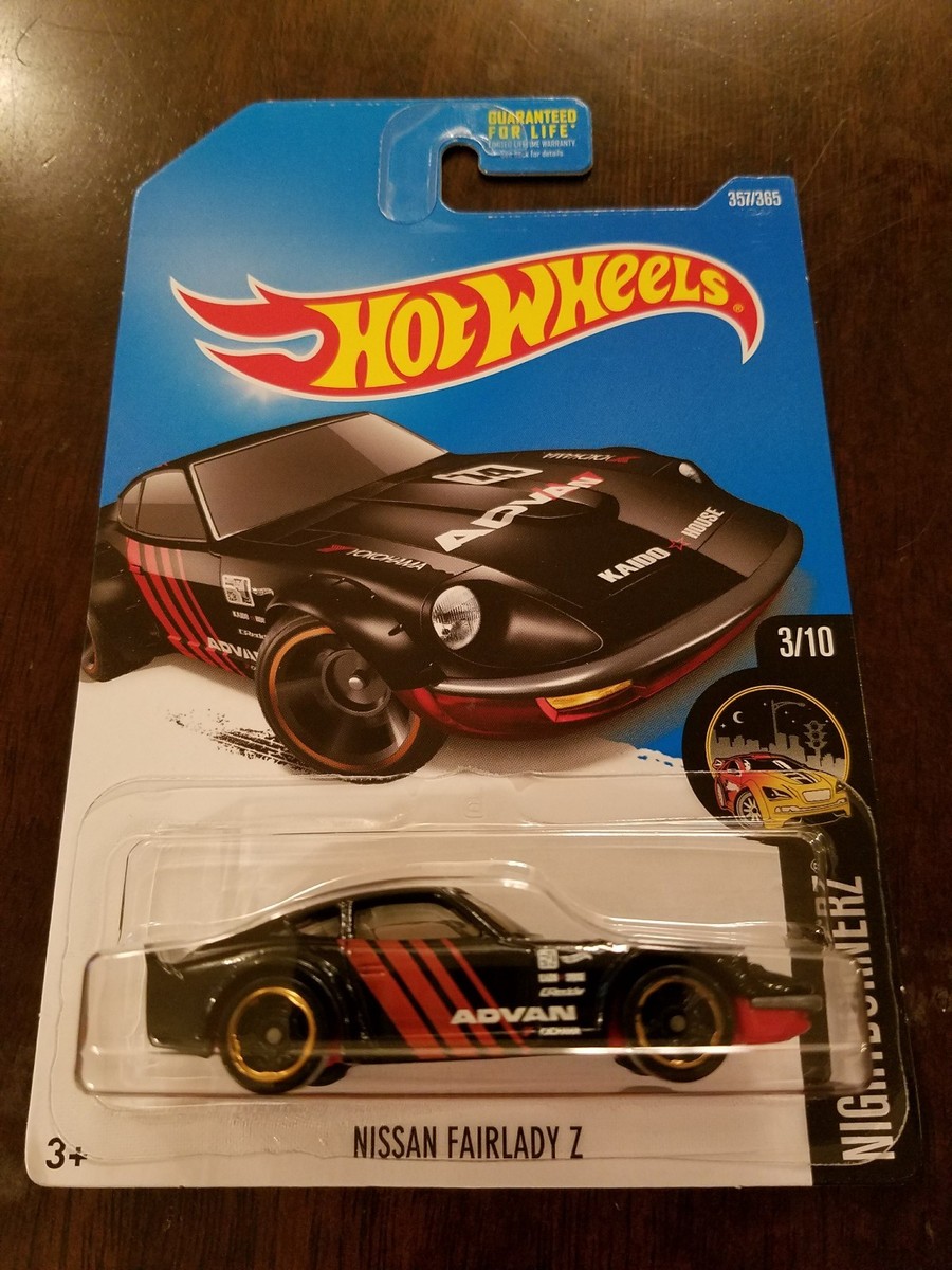 Hot Wheels 2017 Nissan Fairlady Z Advan HW Nightburnerz #3/10 (Lot
