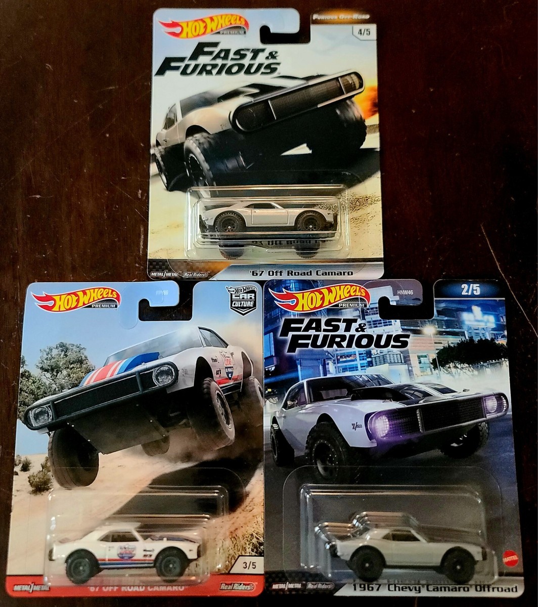 Hot Wheels 2019 Fast & Furious '67 Off Road Camaro Wild Terrain
