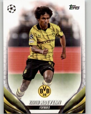 2023-24 Topps UEFA Club Competitions Karim Adeyemi #73 Borussia