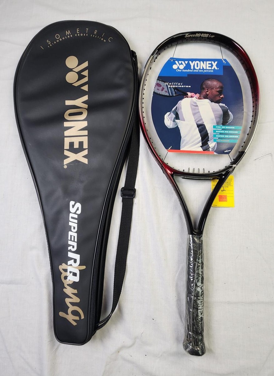 Yonex SuperRQ 400 Tennis Racket w/ Cover - 4 1/4 in, Longbody, OS