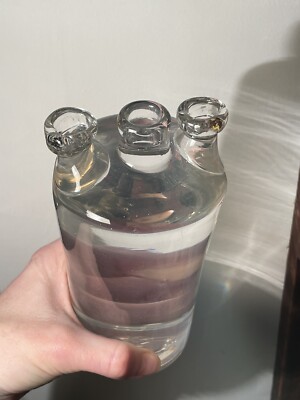 Rare Antique Woulff Glass Woulf / Woulfe Bottle 19th Centry