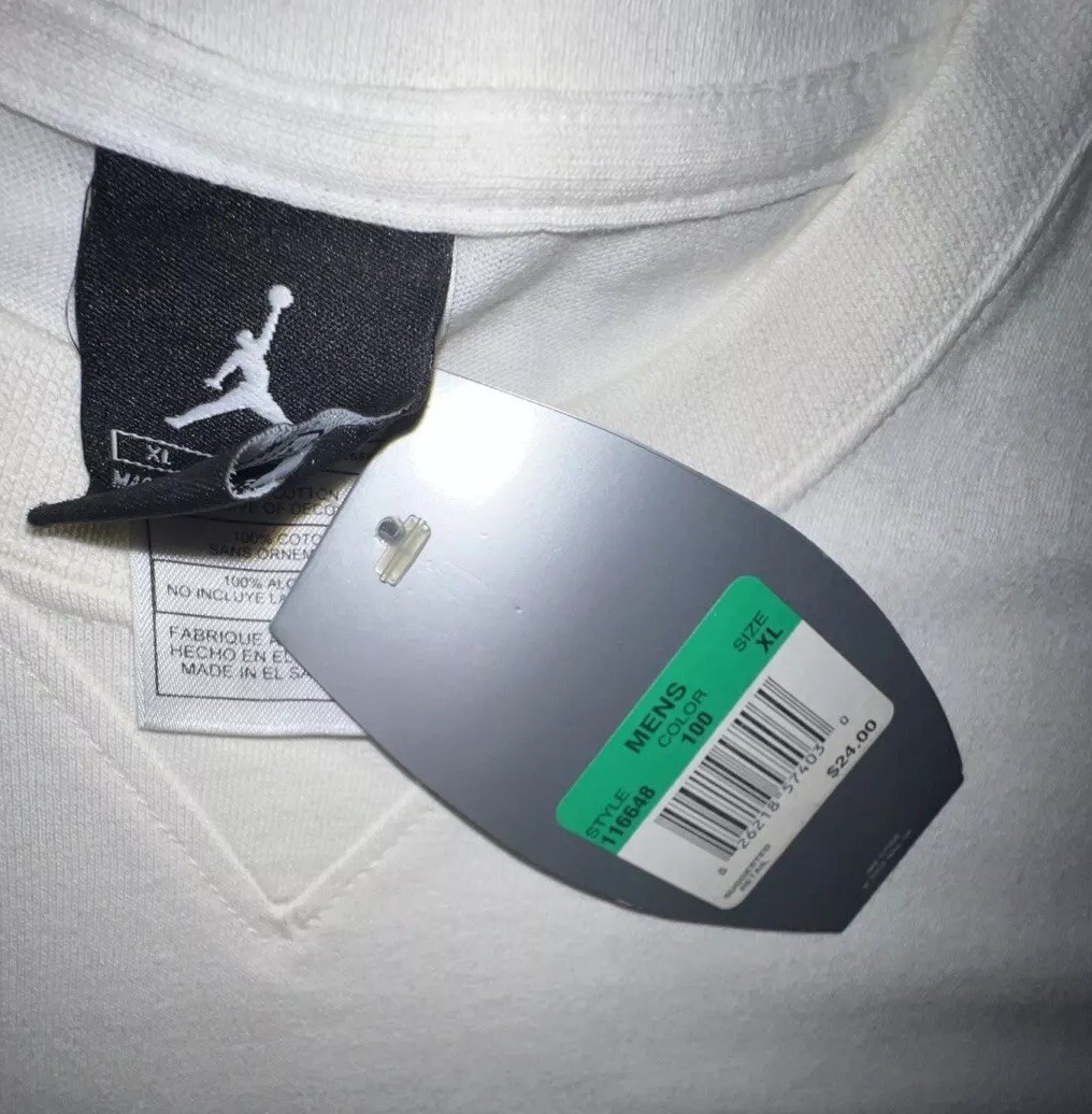 VINTAGE NIKE AIR JORDAN 18 YEARS OF LOVE SHIRT NEW 2003 XL NEW NWT