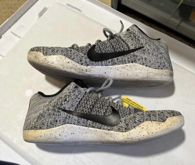 Nike Kobe 11 XI Elite Low Oreo Mens Size 10 Shoes White Black