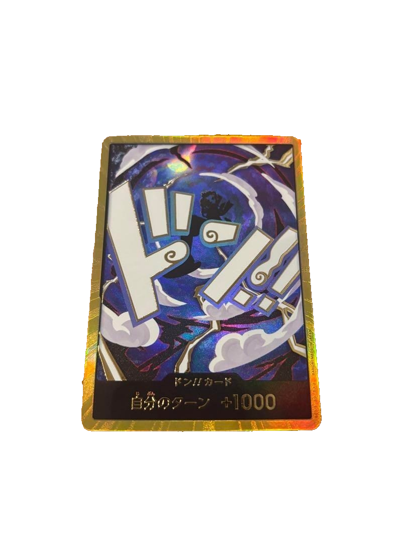 One Piece DON Card Monkey D Luffy Gear 5 PRB-02 [Gold Frame] BEST