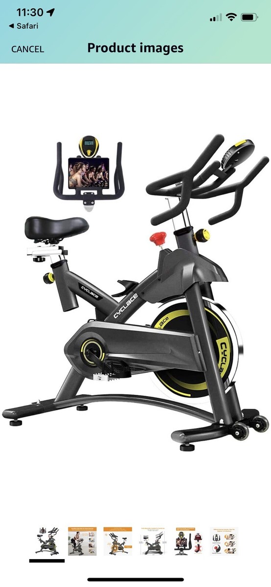 Cyclace Exercise Bike Stationary | eBay