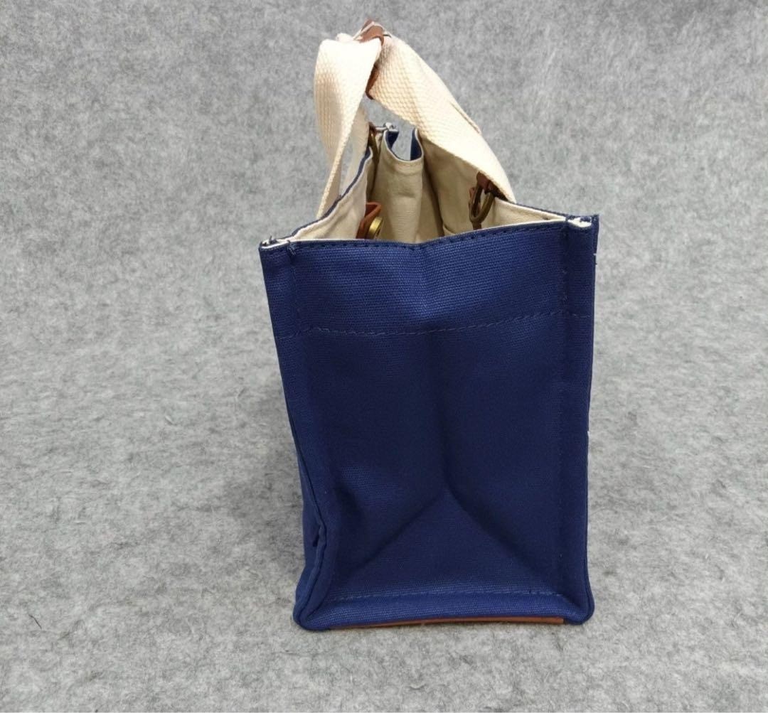 Malbon Golf Cart Bag Tote Blue Bag With Shoulder 20*27*14cm New