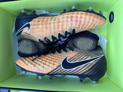 Nike Magista Obra 2 Yellow Black Football Soccer Cleats US9 UK8