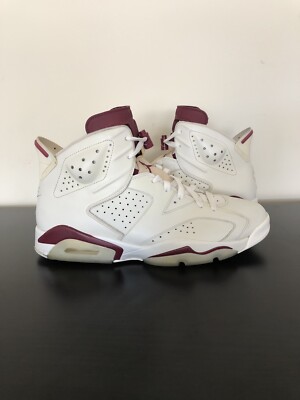 Nike Air Jordan 6 Retro Maroon Men's 11 US 2015 Release [384664