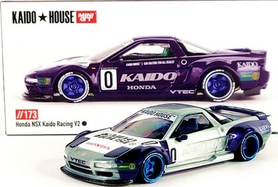 Kaido House x Mini GT Honda NSX Kaido Racing V2 🟪 PURPLE 1/64