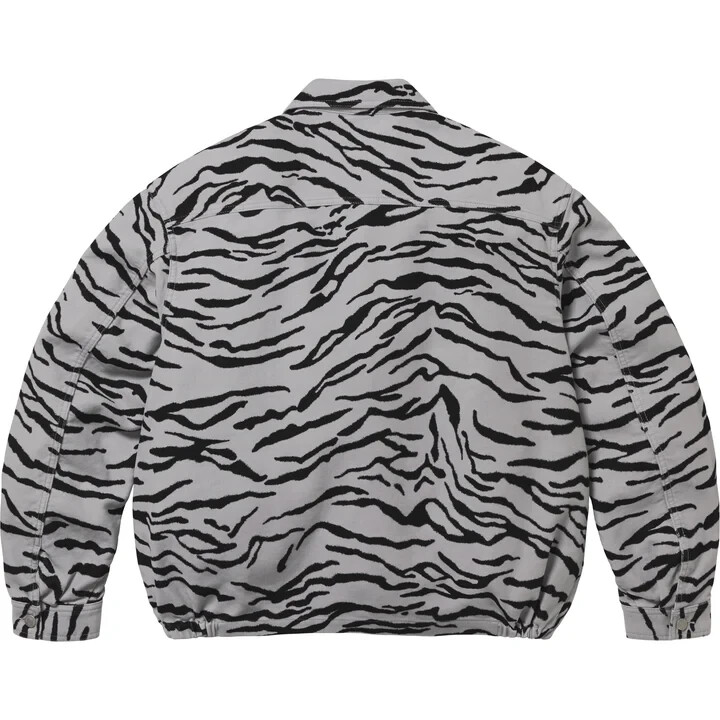 Supreme Moleskin Work Jacket Zebra | eBay