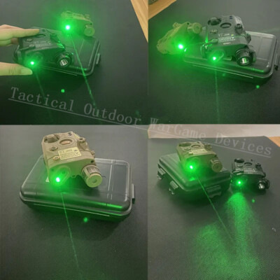 Tactical PEQ 15 Red Green Blue IR Laser Sight M600 Torch