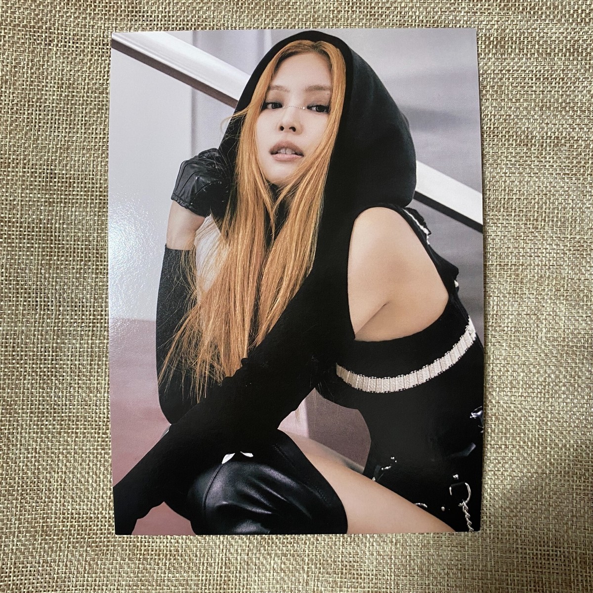 BLACKPINK JENNIE #3 [Born Pink] Official Large Photocard Postcard