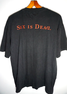 Vintage 90s Marilyn Manson Sex Is Dead T Shirt XL Winterland Grail