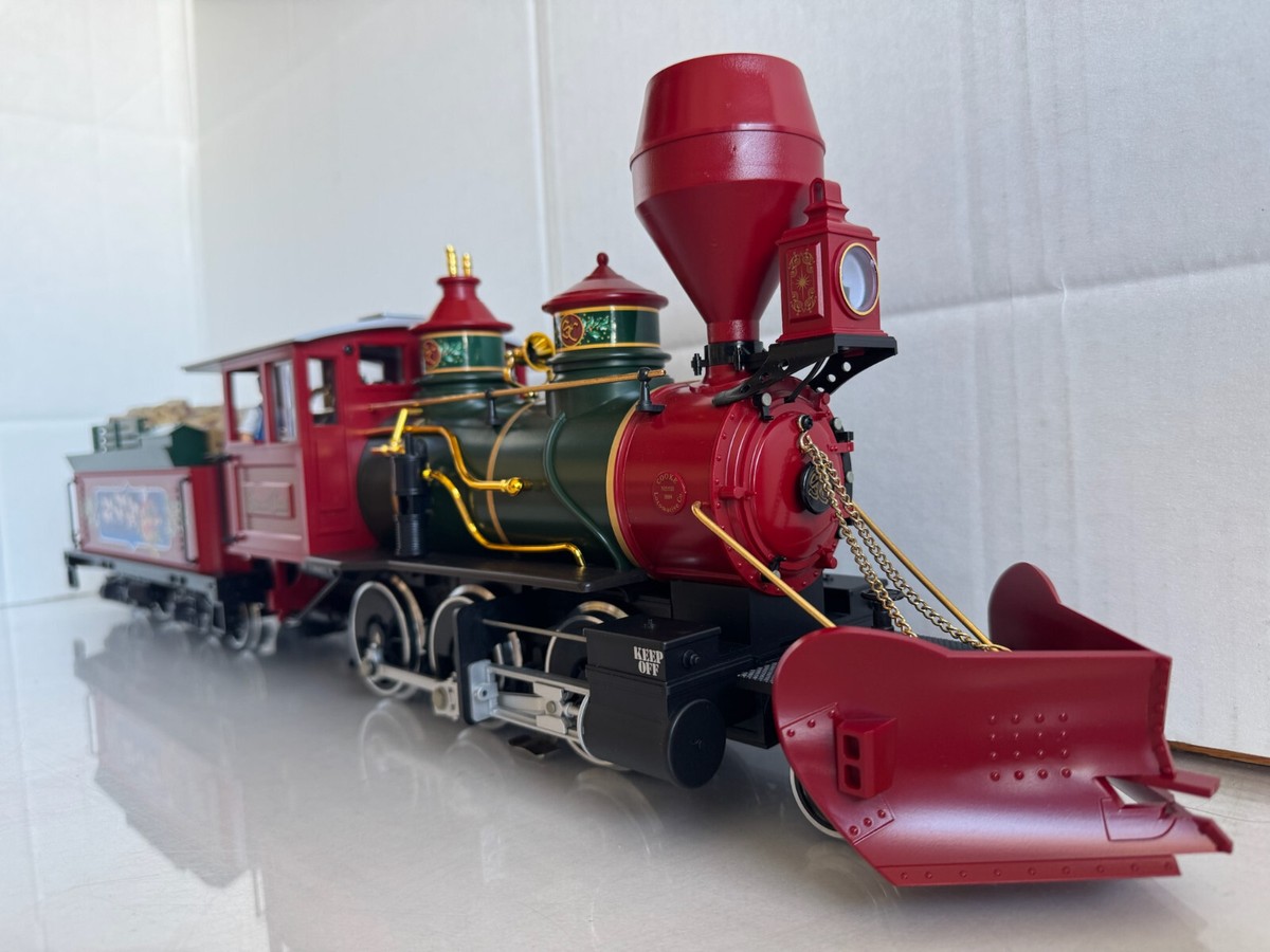 LGB 27182 34805 34815 44755 - Christmas Mogul sound + passenger