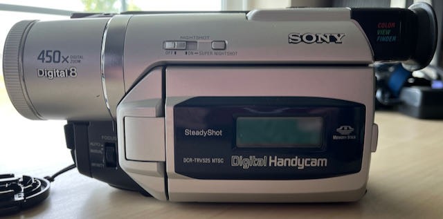 Sony DCR-TRV 525 Nightshot Videocam Outfit | eBay