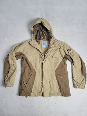 BURTON Snowboard Brown & Tan Winter Jacket Women's Size Medium. | eBay