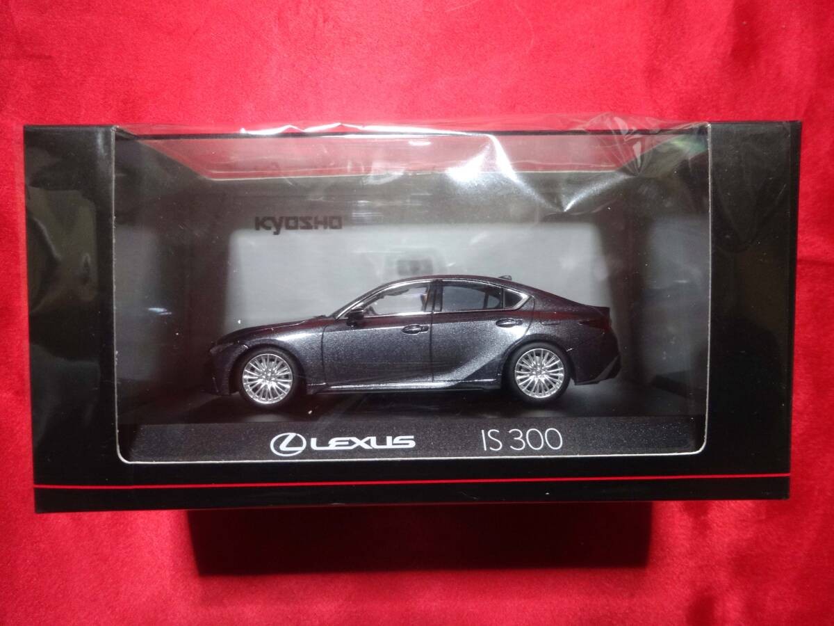 1/43 Kyosho Lexus IS300 Gray Dealer Official Model Car Diecast