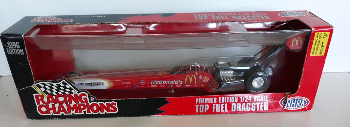 1996 Racing Champion 1/24 NHRA Premier Edition top fuel dragster