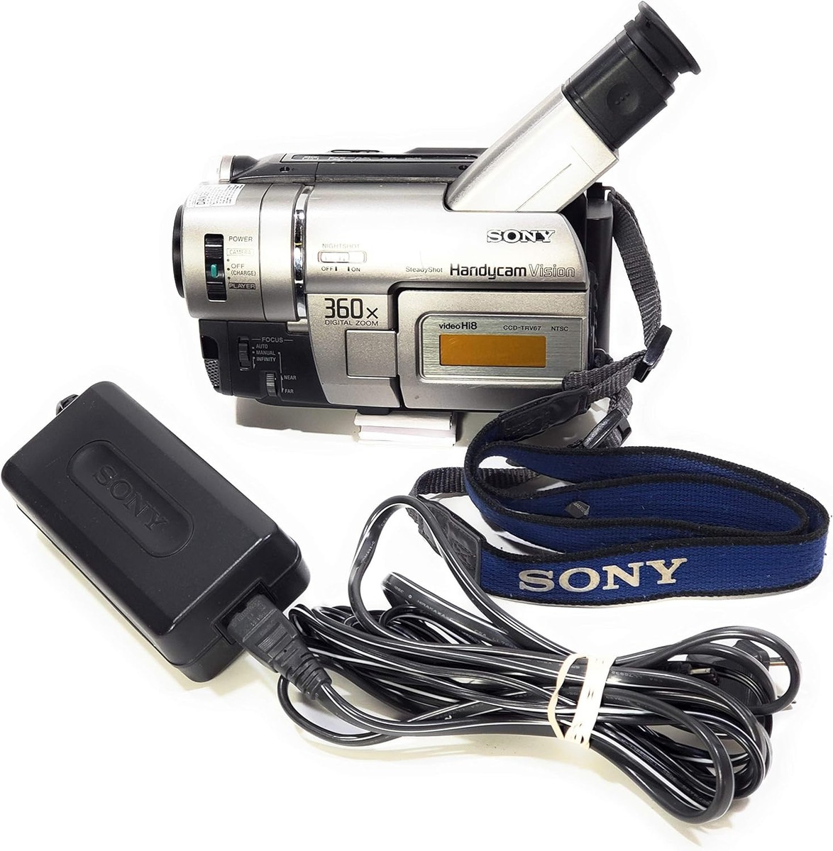 Sony NTSC Hi8 Handycam Camcorder - Video Transfer (CCD-TRV67